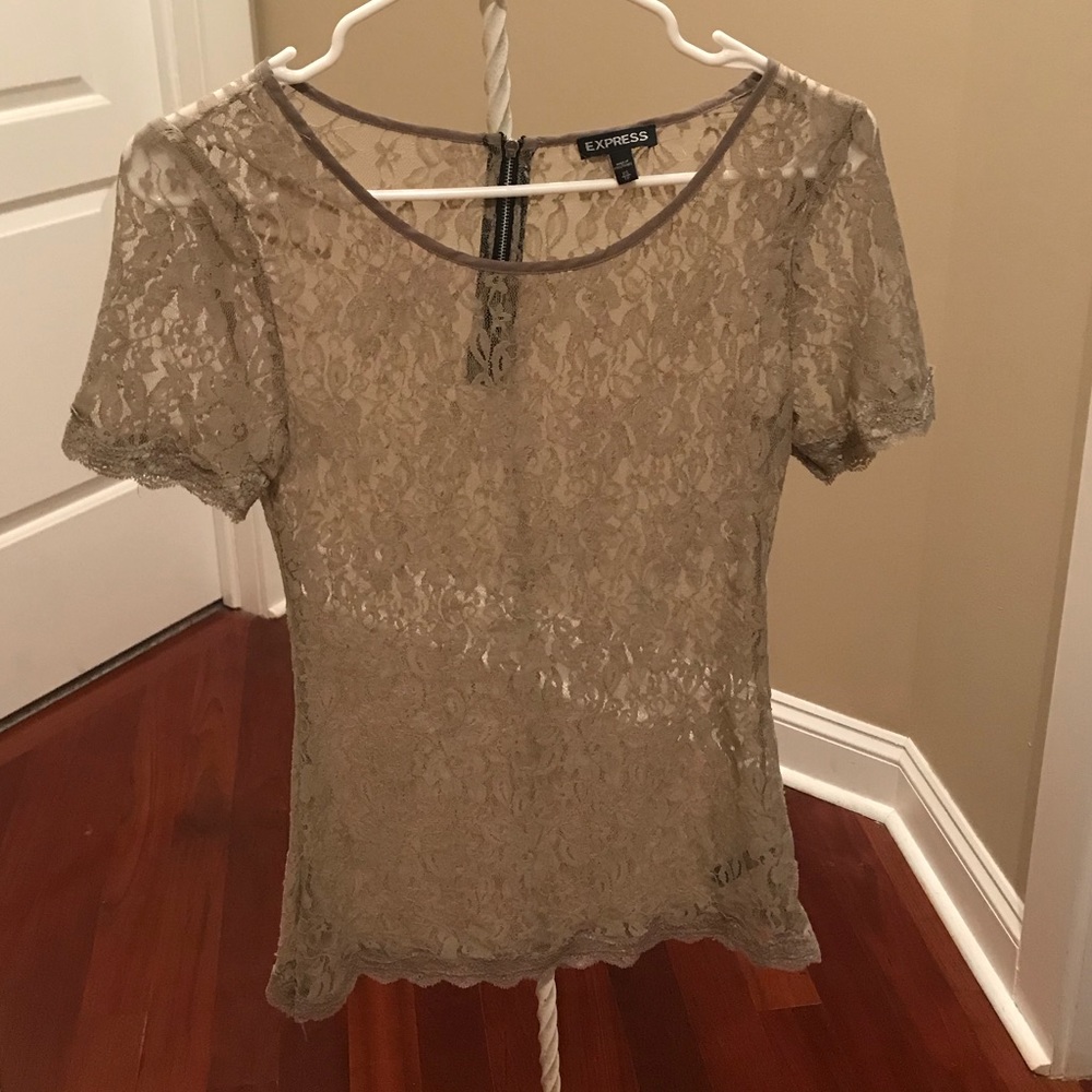 Express Lace Top - Picture 4 of 4